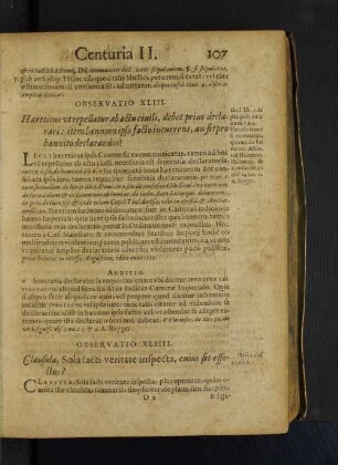 Observatio XLIIII. Clausula, Sola facti veritate inspecta, cuius sit effectus?