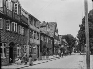 Stollbergstraße : Blick entlang der Stollbergstraße in Eutin