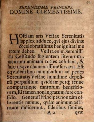 Disp. acad. de praedestinatione prima : in qua de voce praedestinationis, eius genere, causis eius in genere, & in specie de causa efficiente agitur