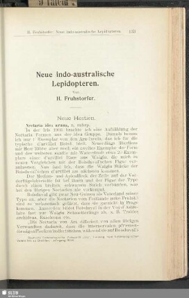 Neue indo-australische Lepidopteren