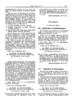 Fahnenlied der Hitler-Jugend : [Erziehung] ; [Für das Reich] ; [Amtliche Erlasse] ; [Amtlicher Teil]