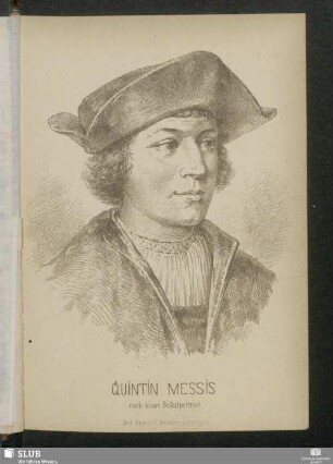 Quintin Messis nach einem Selbstportrait