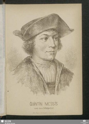 Quintin Messis nach einem Selbstportrait