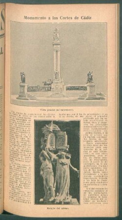 Monumento a las Cortes de Cádiz