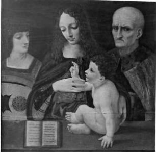 Madonna mit Kind und Josef