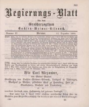 104. Gesetz, betreffend die definitive Fortdauer des provisorischen Gesetzes vom 7. April 1880 über die Wahlen zum Bezirks-Ausschuß im III. und IV. Verwaltungsbezirk