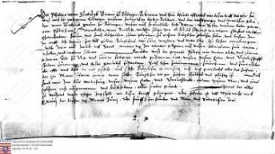 Philipp Graf v. Isenburg belehnt mit zwölf Gulden Burglehen zu Hayn Philipp Wambold, des seligen Wolff Wambold Sohn und seine Brüder Eberhard, Wol...