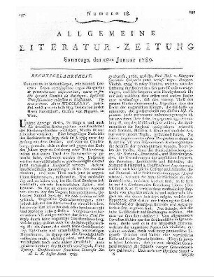 [Held, Willibald]: Kurze Beleuchtung der Embser-Punktation : meistens aus der Geschichte. - Frankfurt ; Leipzig 1787