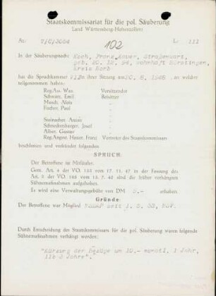 Koch, Franz Xaver