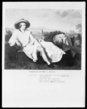 Goethe in der römischen Campagna