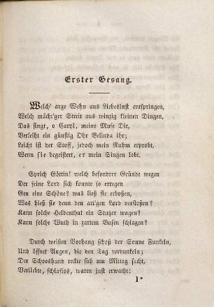 Alexander Pope's Poetische Werke, 1