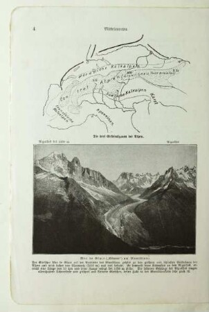 Mer de Glace (,,Eismeer") am Montblanc