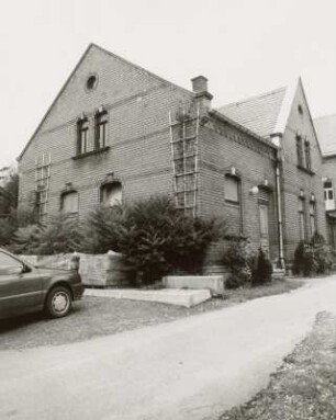 Markneukirchen, Friedhof : Markneukirchen (Vogtlandkreis), Friedhof, Friedhofsweg, Leichenhalle, etwa 1900/1905