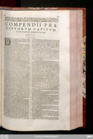 Locus I. De Deo.