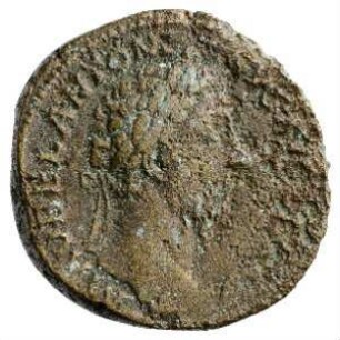 Münze, Sesterz, Dezember 177 bis Dezember 178 n. Chr.