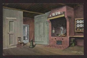 Schreiben an Hermann Muthesius (Postkarte)