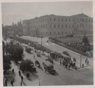 Wehrmachtssoldaten, Athen, Schloß