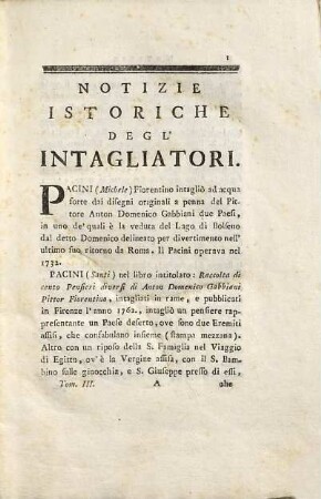 Notizie istoriche degli intagliatiori, 3