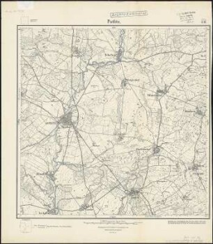 Meßtischblatt 1310 : Putlitz, 1932 : Putlitz. - Hrsg. 1881, Nachtr. 1932. - 1:25000. - [Berlin]: Reichsamt für Landesaufnahme, 1932. - 1 Kt.