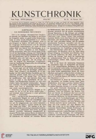 Heft 21 (16. Februar 1917)