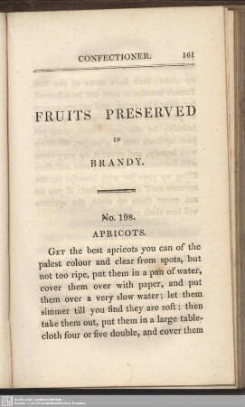 Fruits preserved in Brandy