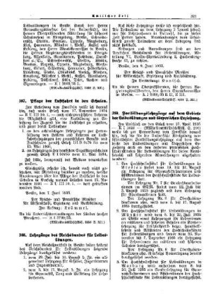 Fortbildungslehrgänge auf dem Gebiete der Leibesübungen und körperlichen Erziehung : [Körperliche Erziehung] ; [Amtliche Erlasse] ; [Amtlicher Teil]