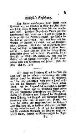 Religiöse Erziehung
