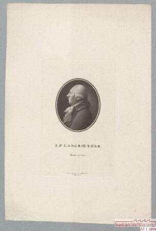 J(ohann). F(erdinand). Langroetger