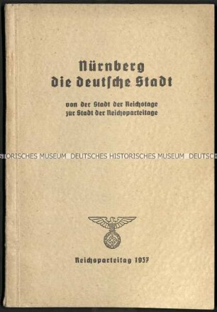 Katalog zu einer Ausstellung über die Geschichte der Stadt Nürnberg