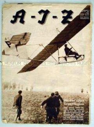 Proletarische Wochenzeitschrift "A-I-Z" u.a. über den Arbeiter-Sportverein Fichte