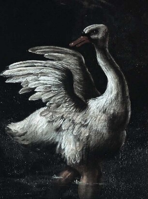 Verwandlung der Heliaden in Bäume und des Cygnus in einen Schwan am Grabmal des Phaeton