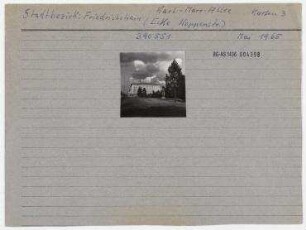 Straßenansicht. Berlin, Friedrichshain, Karl-Marx-Allee (vor 1961 Stalinallee)