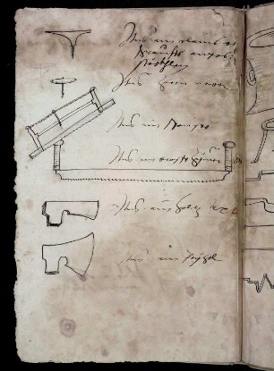 Handbohrer, Sägen, Beile