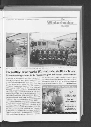 Freiwillige Feuerwehr Winterhude stellt sich vor
