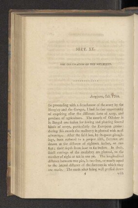 Sect. XX. The cultivation of the mulberry.
