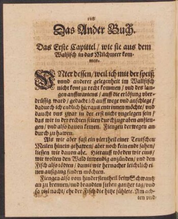 Das Erste Capittel ... - Das Fünffte Capittel ...