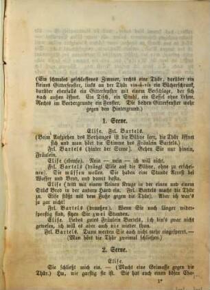 Bei Wasser und Brod : Dramatischer Scherz mit Gesang in 1 Akt. von E. Jacobson. Musik von B. Röder