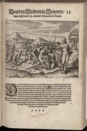 Von den Weibern in Donomotapa, auß dem IX. Capitel deß andern Buchs
