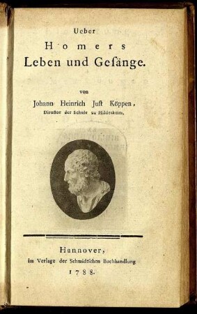 Einleitung in die erklärenden Anmerkungen zum Homer