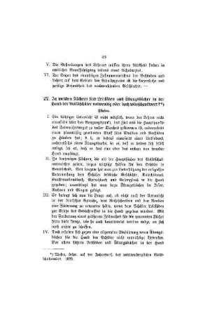 In welchen Fächern sind Leitfäden und Übungsbücher in der Hand der Volksschüler notwendig oder noch wünschenswert