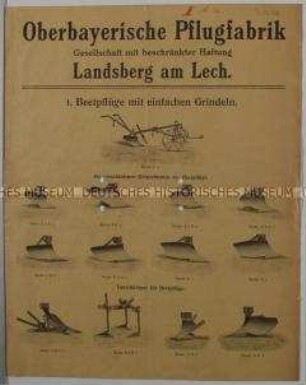 Pflüge der Firma Dobler