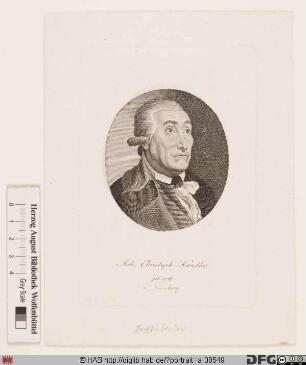 Bildnis Johann Christoph Händler