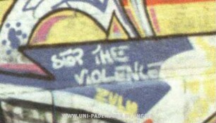 STOP THE ViOLENCE
