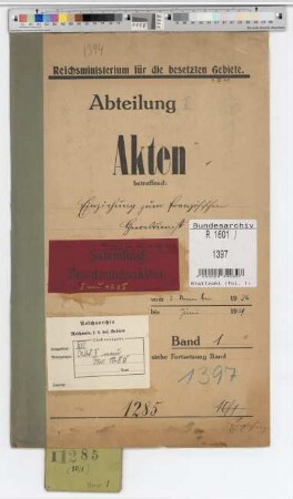 Einziehung zum französischen Heeresdienst