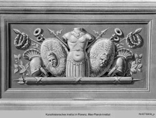 Decken- und Wanddekoration mit mythologischen Szenen : Decke