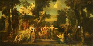 Besuch der Minerva bei den Musen auf dem Parnass