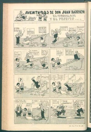 Aventuras de don Juan Barrigón : El tobbogán y el perrito...