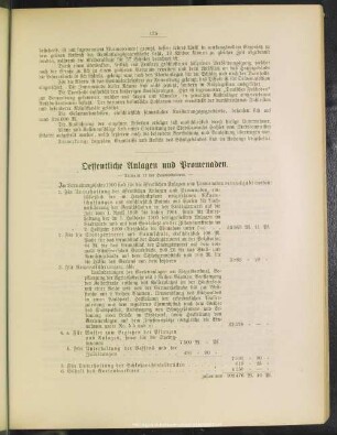 Oeffentliche Anlagen und Promenaden
