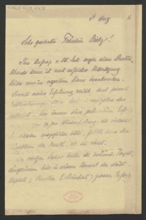Brief an Johanna Dietz : 03.08.1895