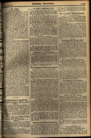 Zweite Ausgabe vom Dienstag, den 05. Juni 1928.